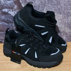 Silent Care Black Outdoor Work Shoes Size 10 Men’s